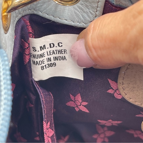 Anuschka “Garden Jewels” Hand Painted Shoulder Bag Medium Handbag Purse New - Picture 16 of 16